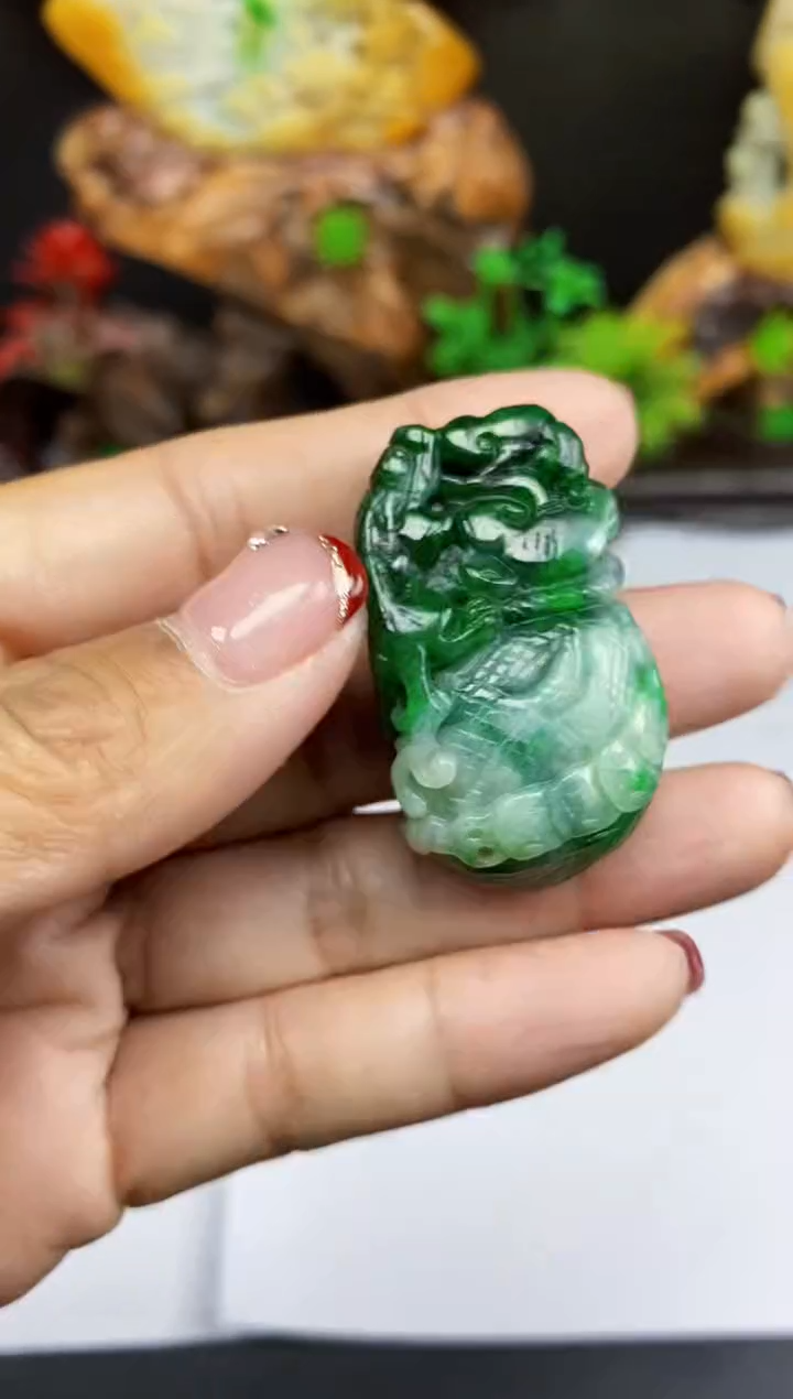 【闪购商品】翡翠颈饰未镶嵌翡翠A货