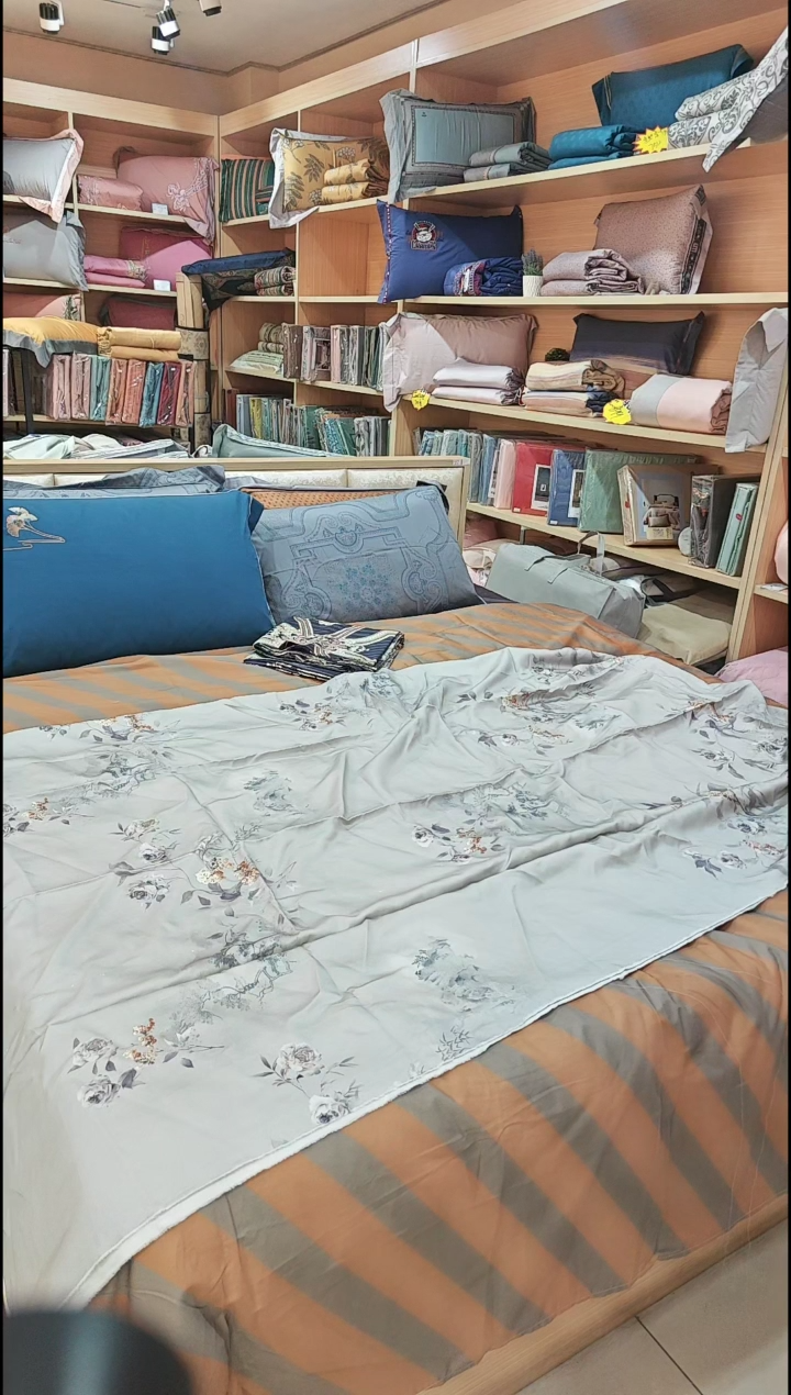 银鼠毛天丝棉磨毛布头2.3*2.5