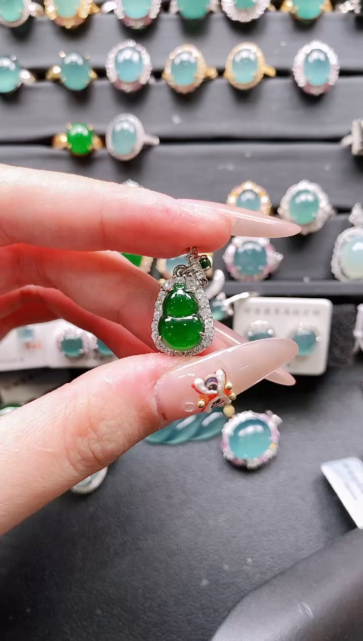 【闪购商品】翡翠戒指银S925镶嵌11111111