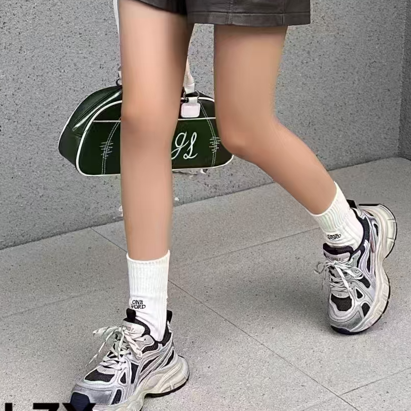 秋冬厚底透气老爹鞋休闲老爹鞋潮筒运动网红时尚百搭爆款ins高帮