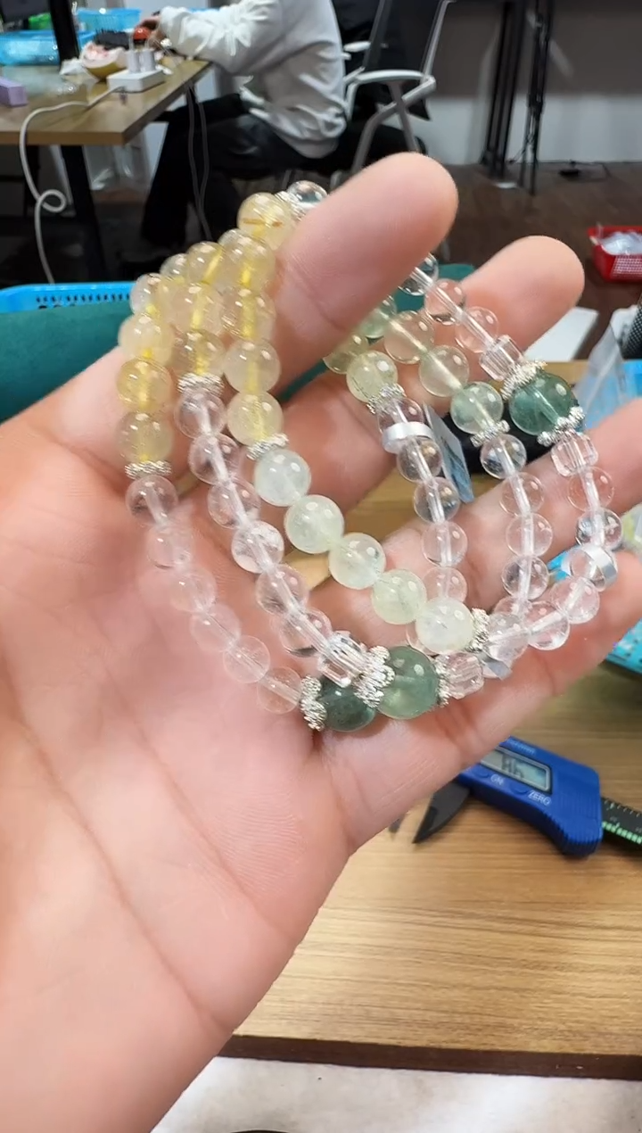 未镶嵌手链水晶晶0362 约7mm 多样性发一件