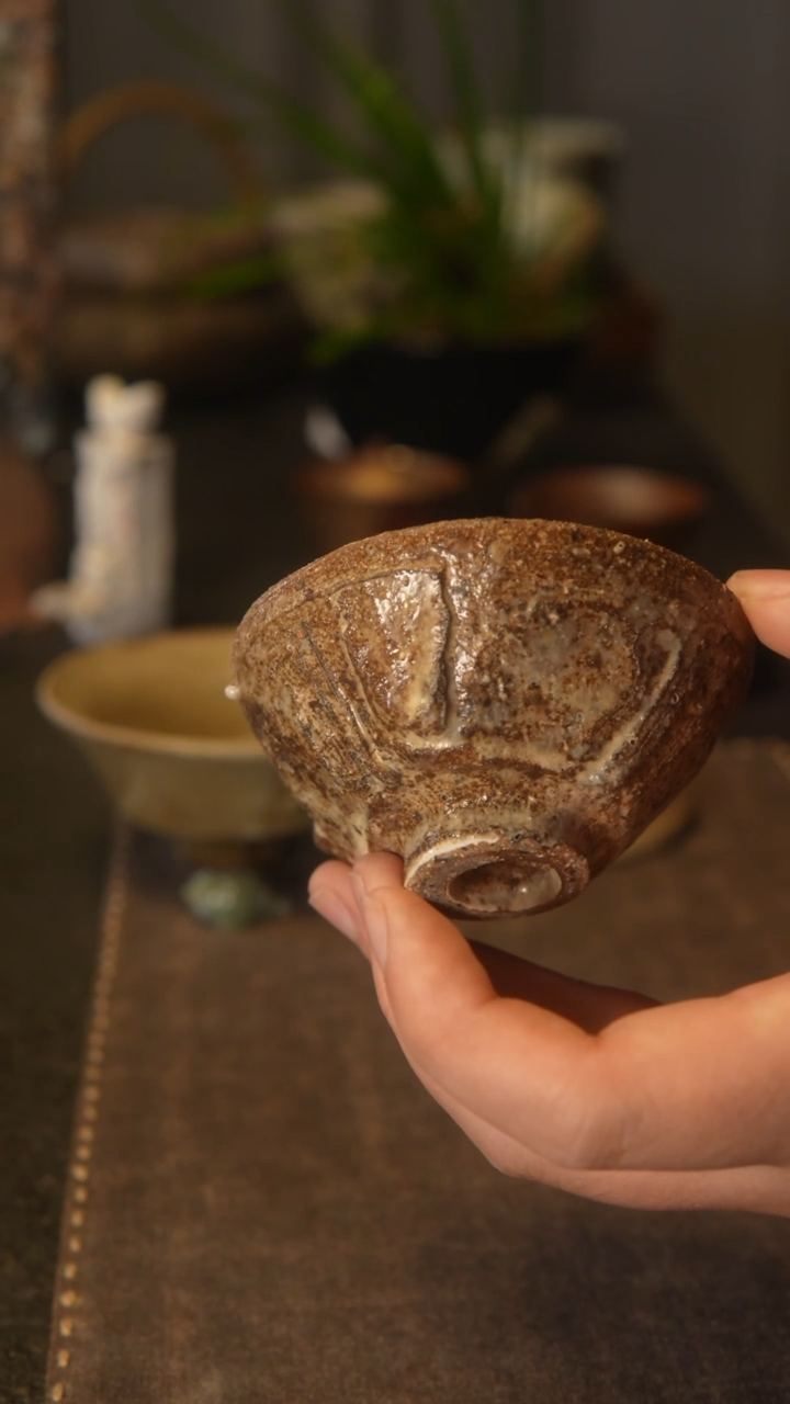 【闪购商品】李江老师手作侘寂美学斗笠杯