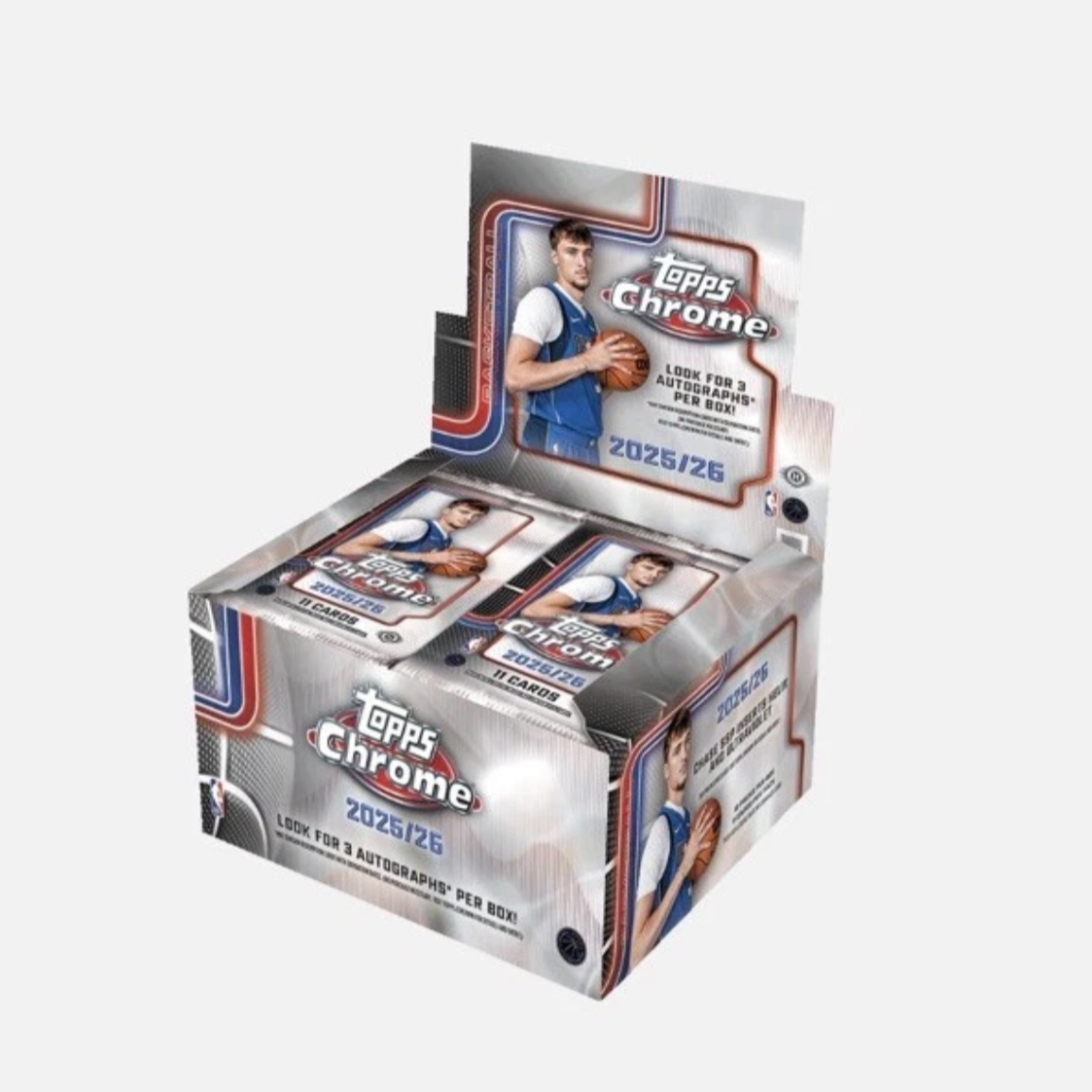 25-26 Topps Chrome jumbo 元年 新品 球星卡 盲盒