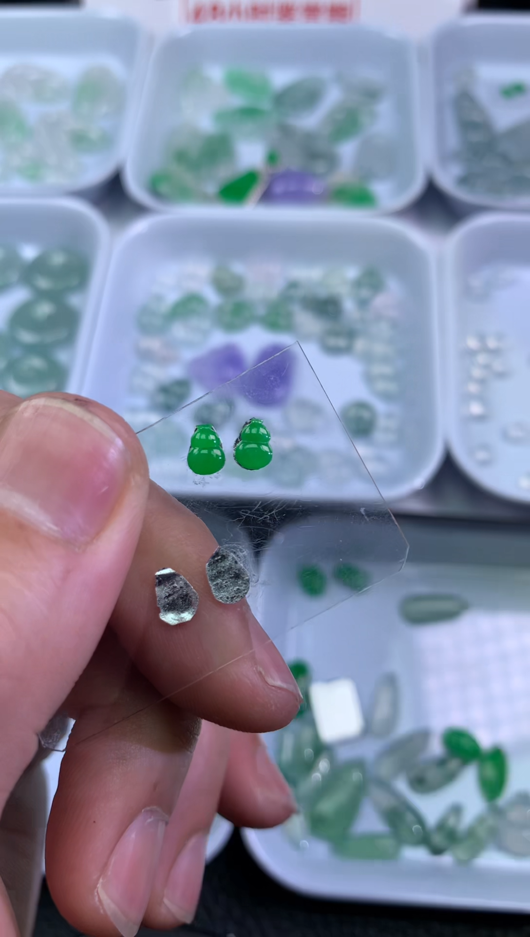 【闪购商品】翡翠颈饰未镶嵌葫芦