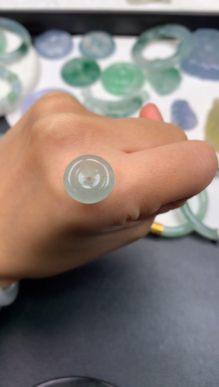 未镶嵌定制翡翠0601240521（13.8*3.3）