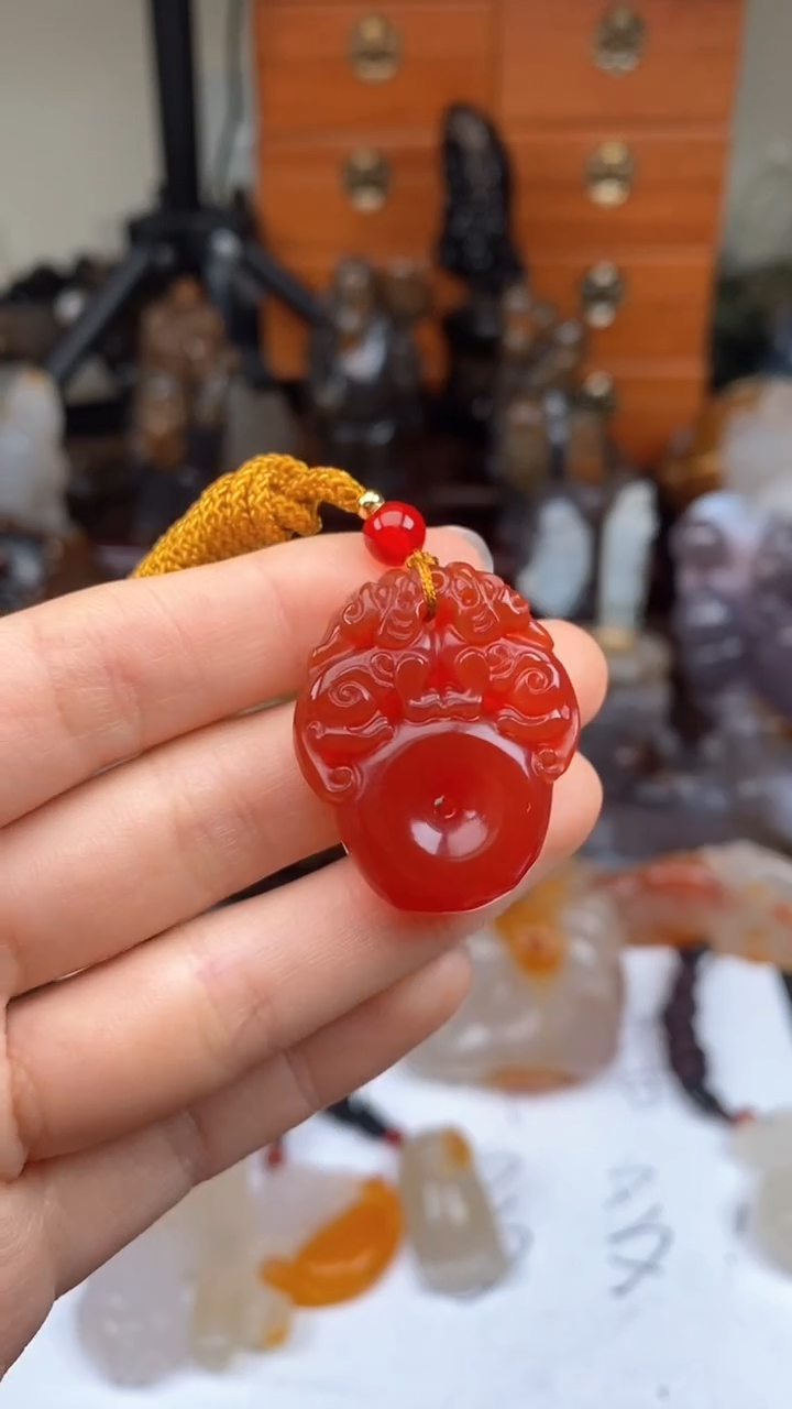 【闪购商品】玛瑙/玉髓颈饰未镶嵌AA