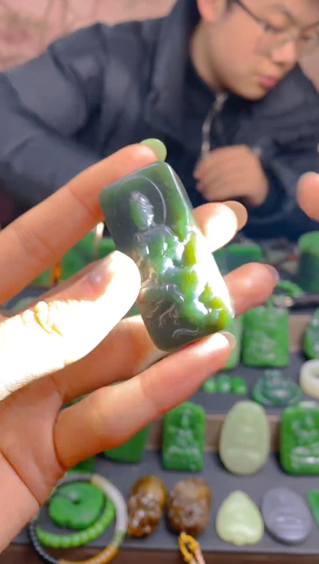 颈饰未镶嵌和田玉1