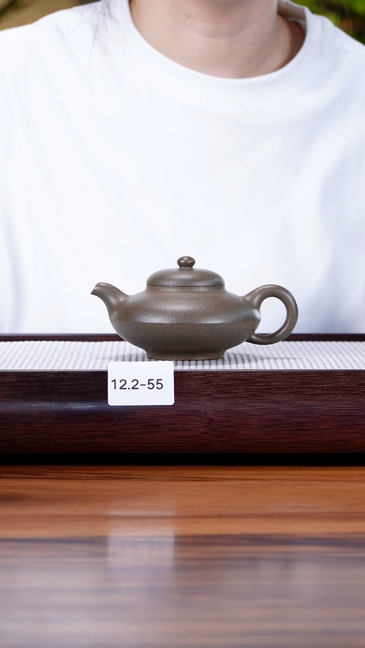 茶壶紫砂12.2-55 黄金段 还原烧 合欢180