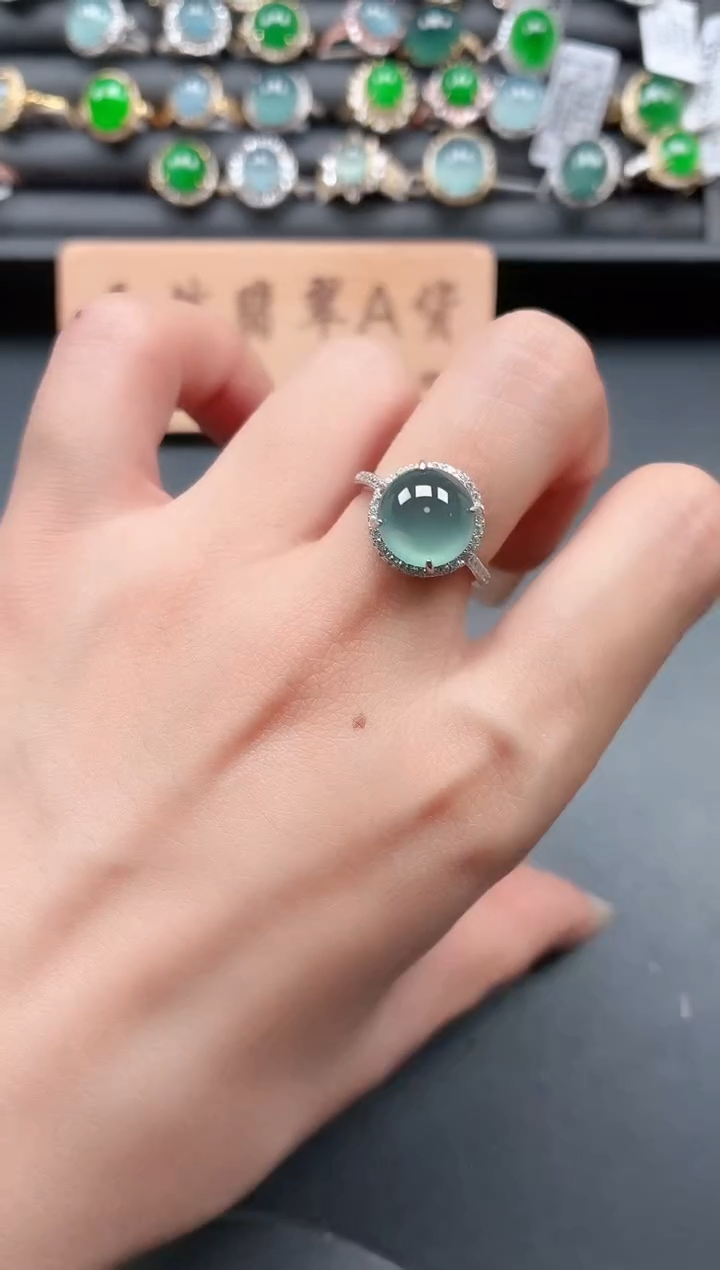 未镶嵌戒指翡翠1111