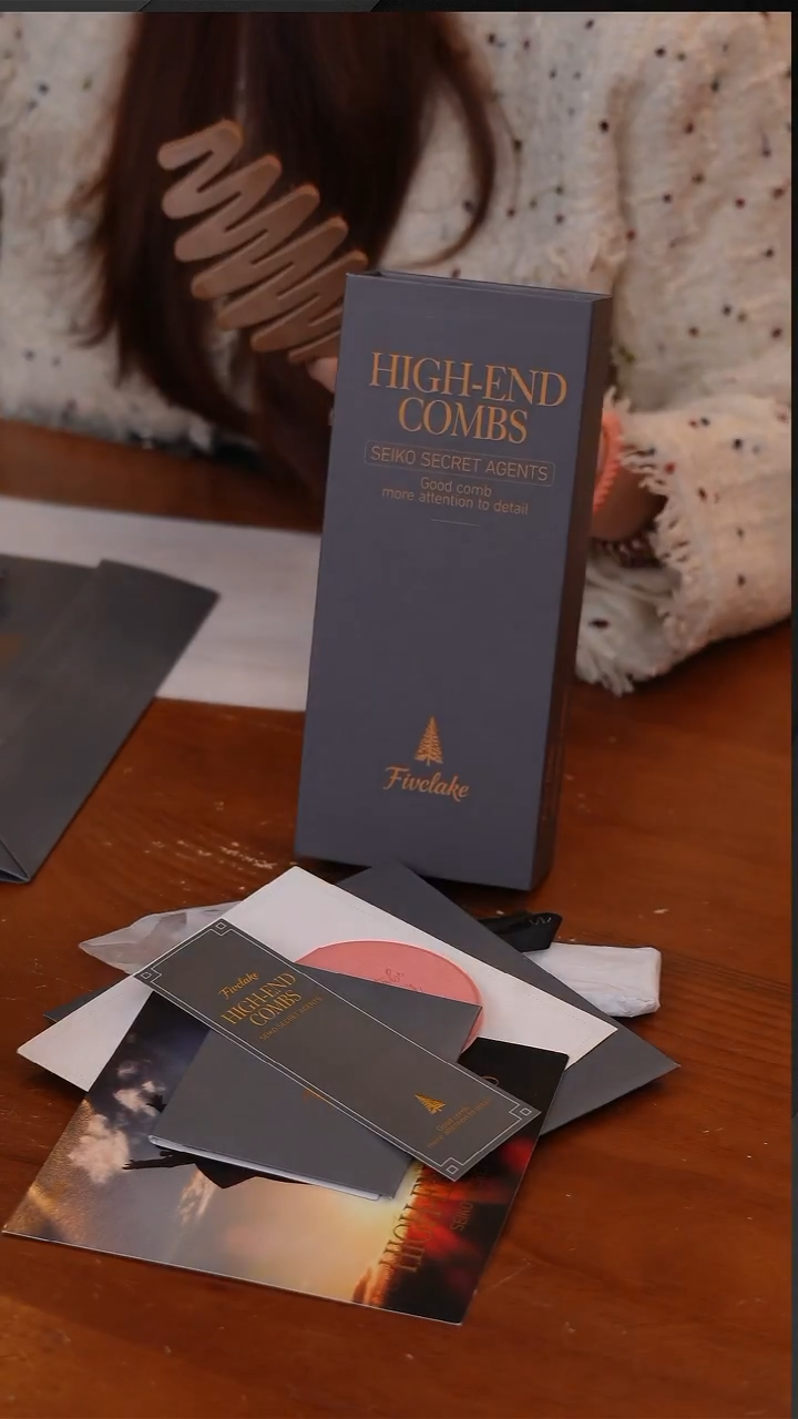 陶132-Fivclake高端松塔梳