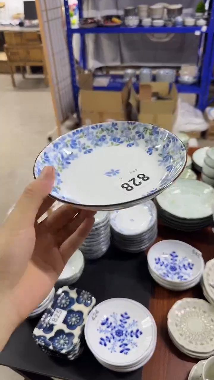 圆形日本进口餐具    16.5厘米盘