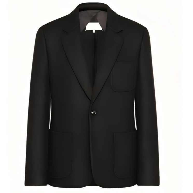 男款羊毛西装外套 秋冬新款英伦风百搭修身西装外套  