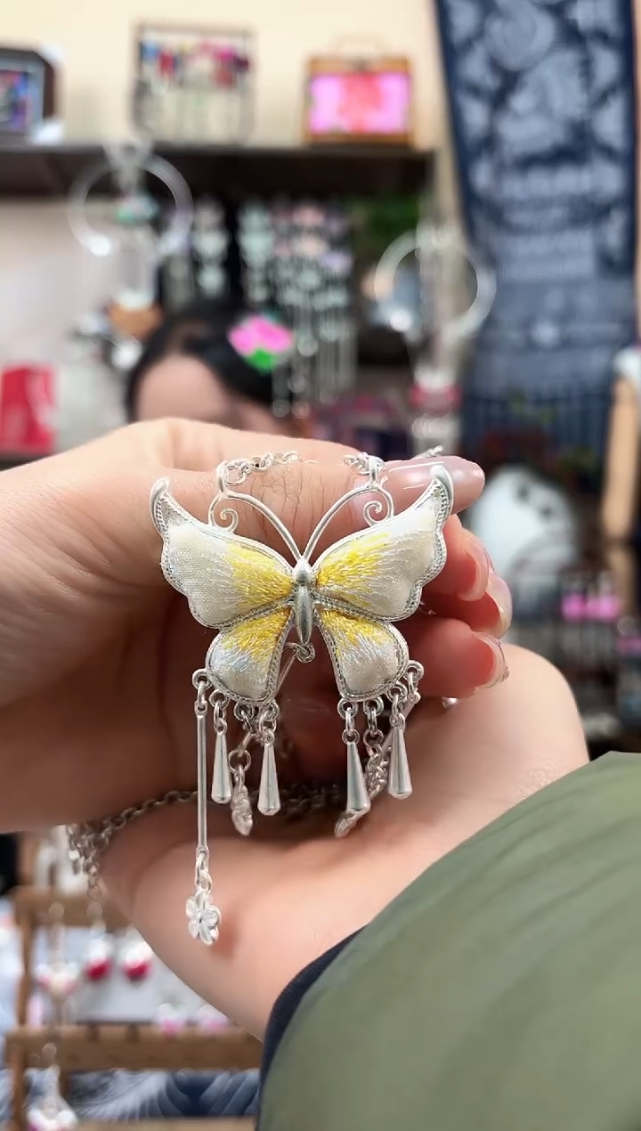 织绣宋**?民族风非遗老绣饰品286