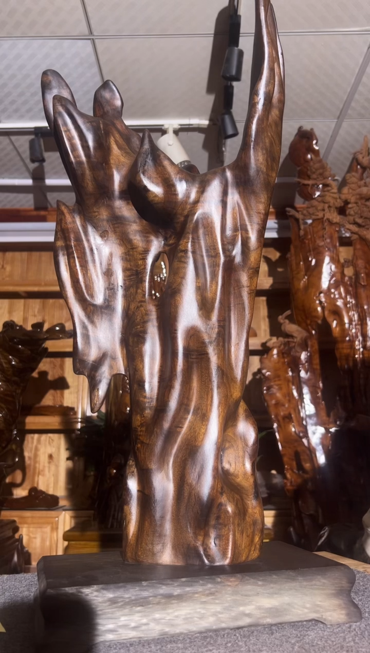 【闪购商品】木金丝楠小叶桢楠乌木摆件