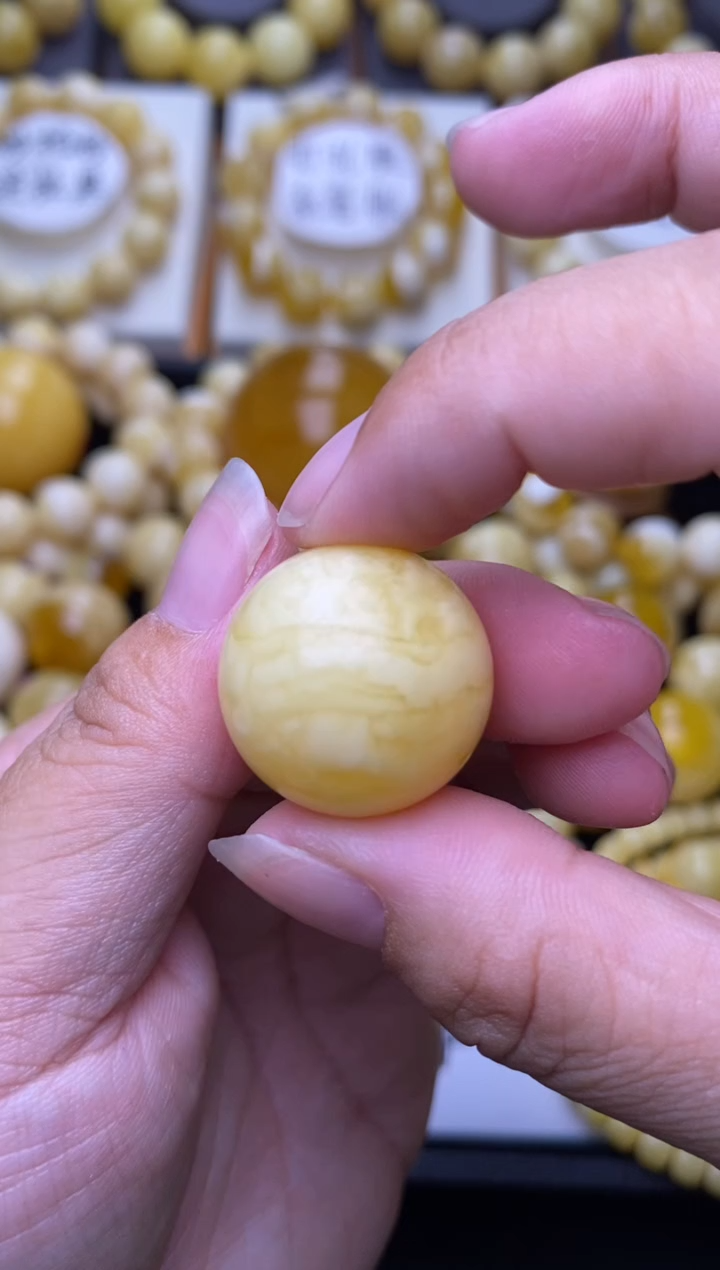 裸石琥珀未镶嵌大小姐珠宝严选27