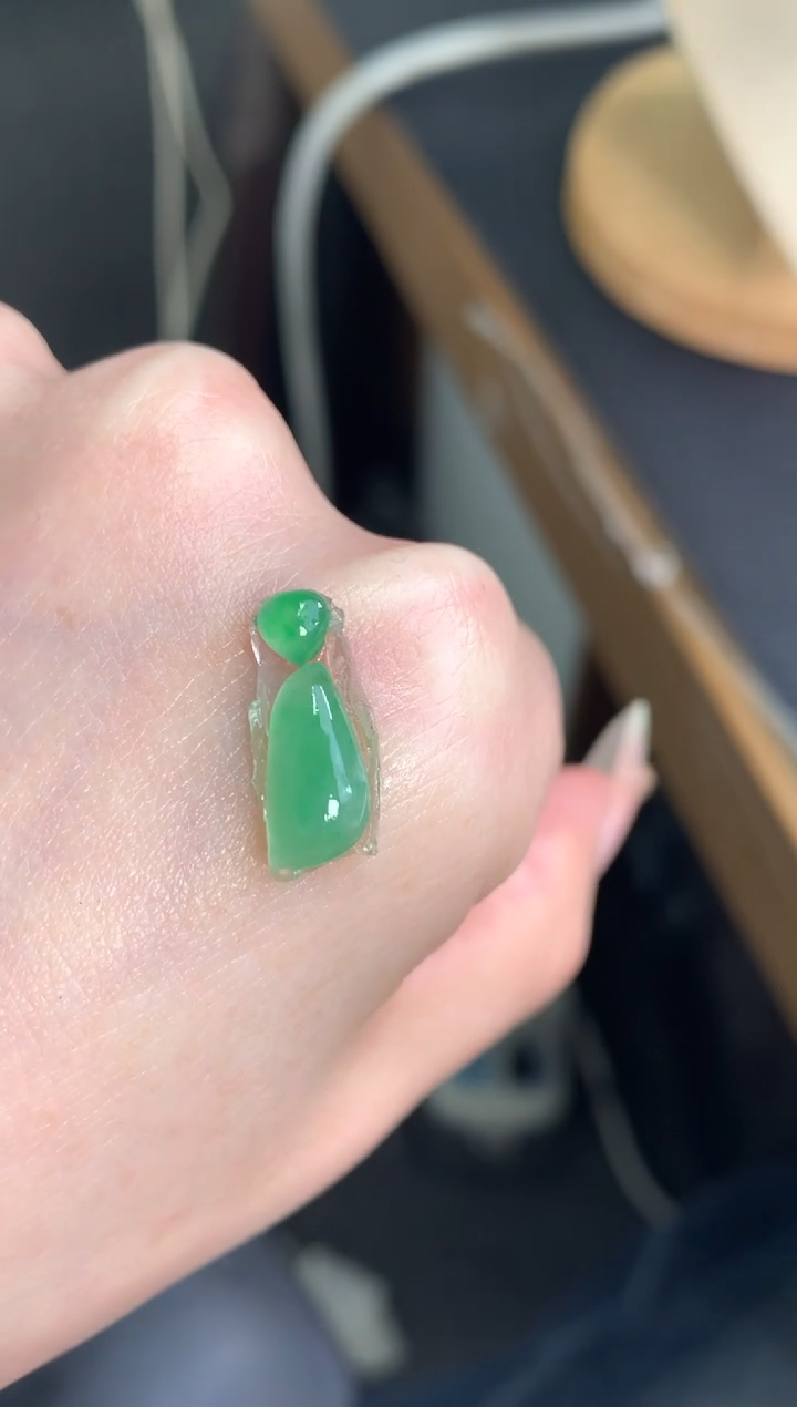 未镶嵌定制翡翠随行