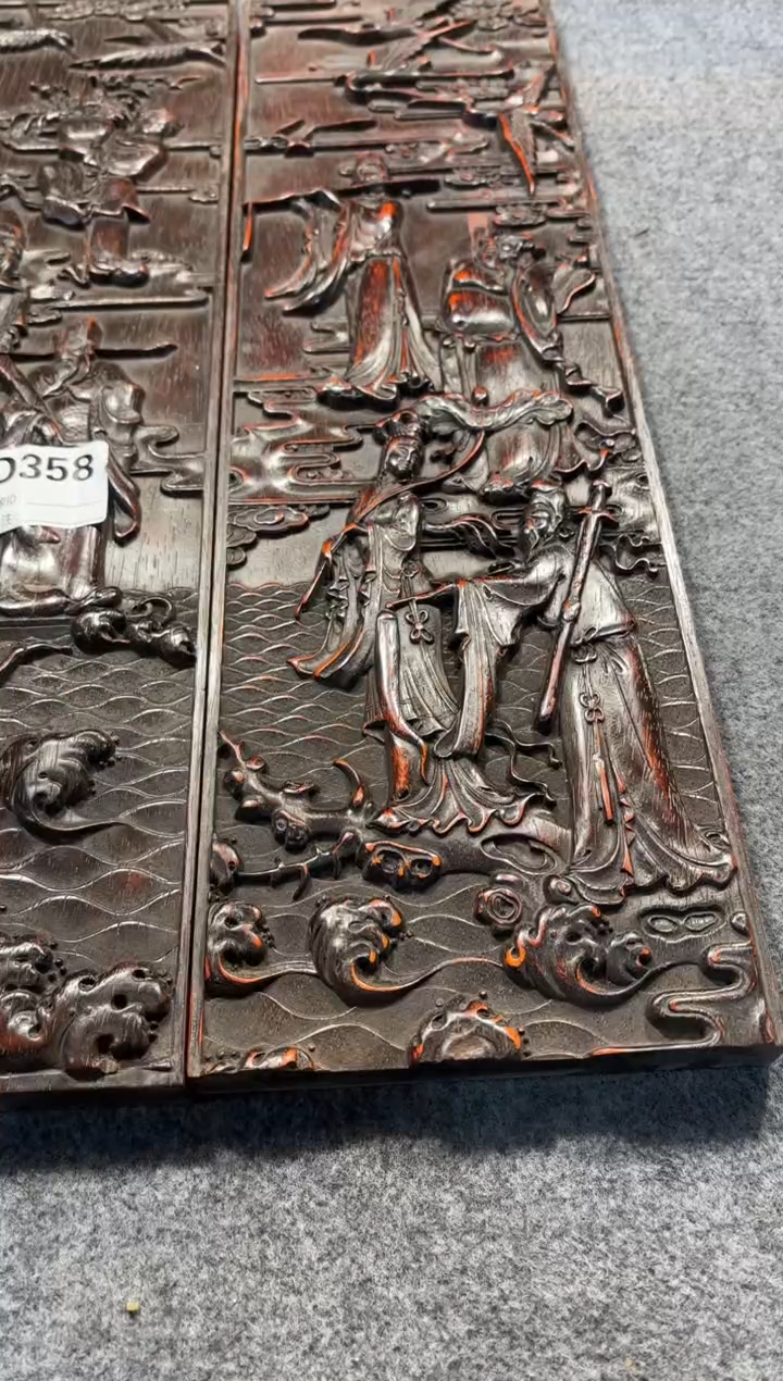 【闪购商品】香榧木拆件雕刻板 以直播间截图为准D358