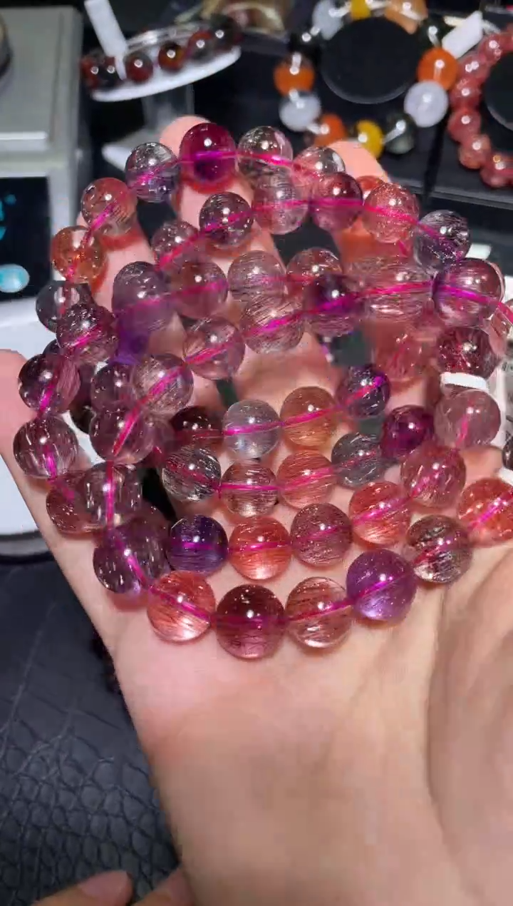 【闪购商品】水晶手链未镶嵌极光单圈A11（多样性发其一）