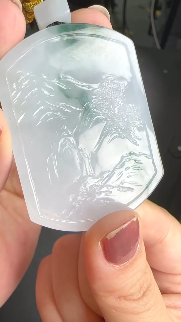 吊坠(不含链)未镶嵌翡翠JJD1223146多样性发一