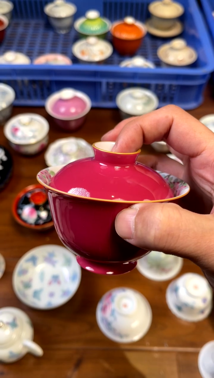 【闪购商品】景德镇纯手绘陶瓷茶具微瑕