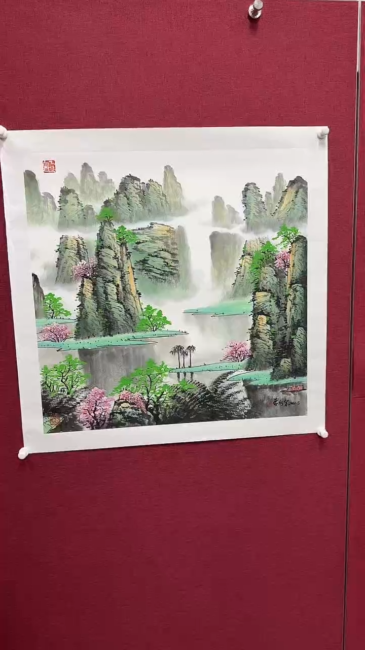 国画蒙尚智书画精品