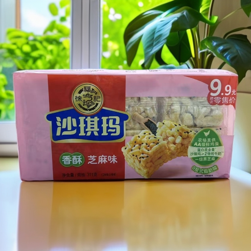 SH 徐福记沙琪玛芝麻味311g*4袋