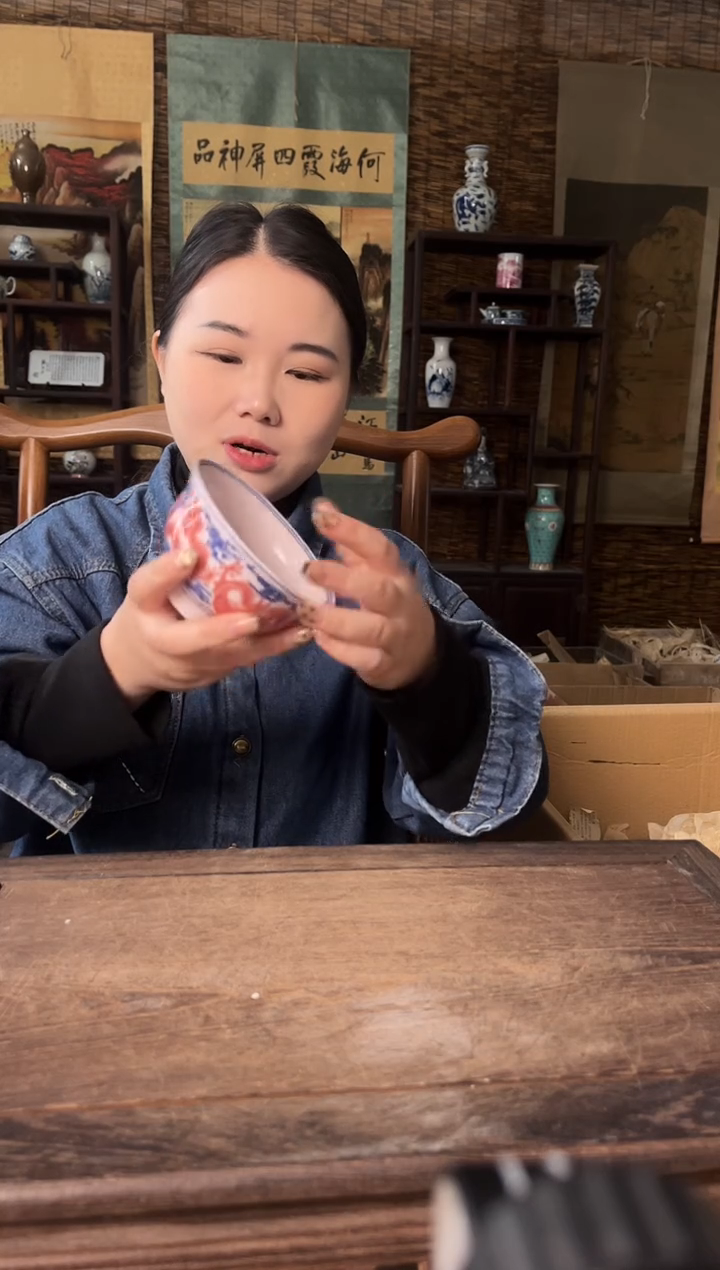摆件瓷景德镇陶瓷摆件J146