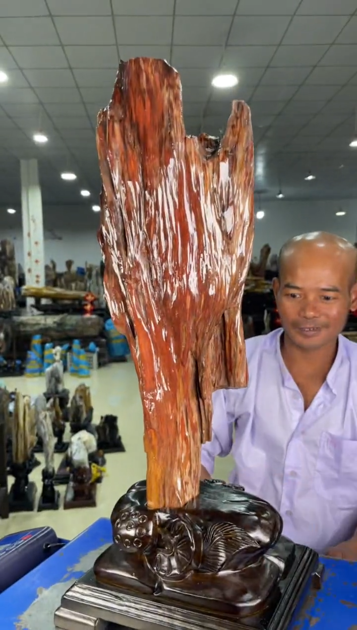 【闪购商品】硅化玉摆件未镶嵌93