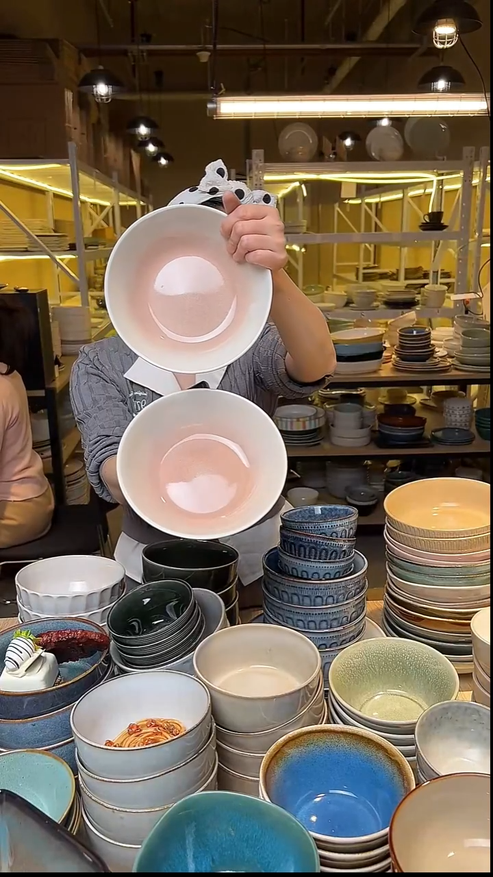 瓷213外贸尾货窑变釉下彩默认微瑕