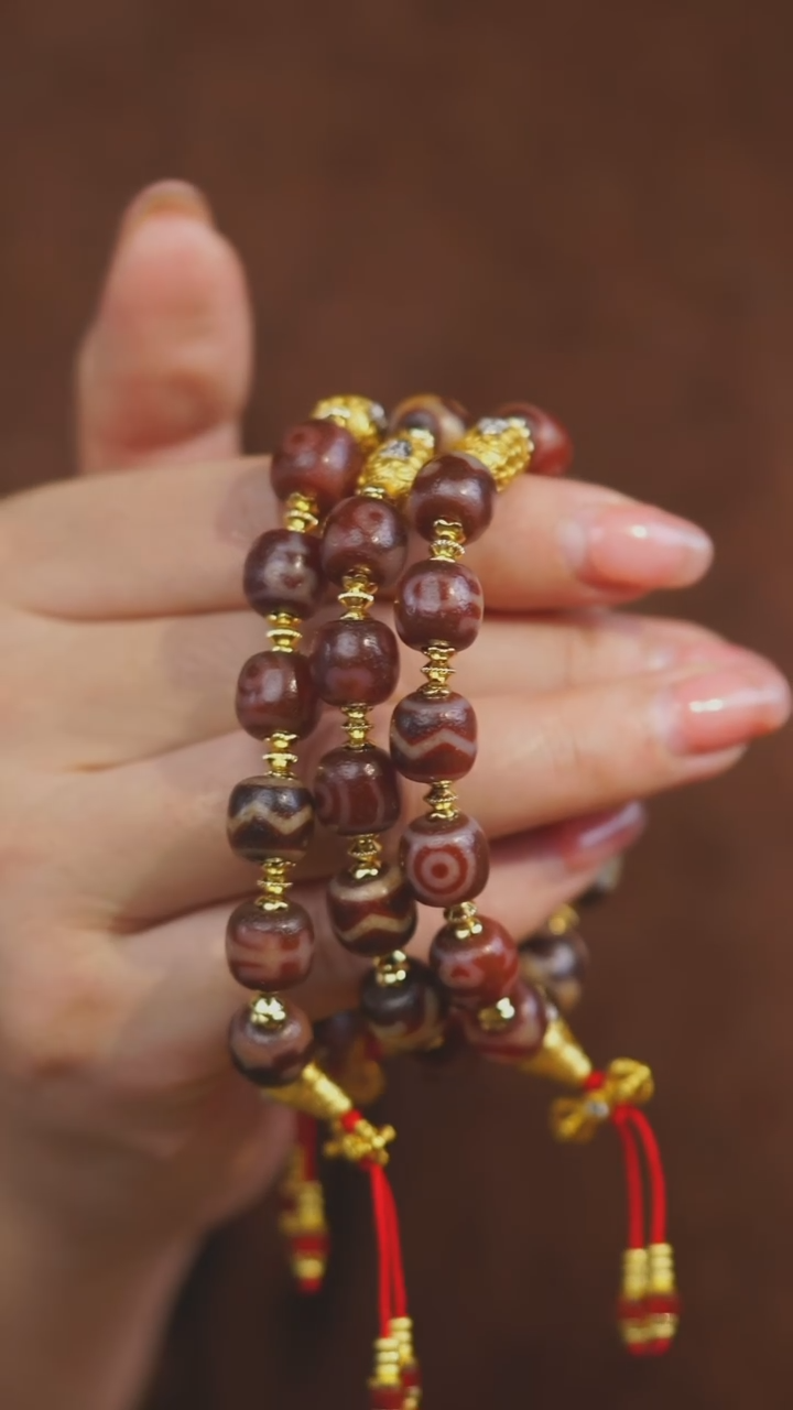 【闪购商品】玛瑙/玉髓手串未镶嵌多样性发一