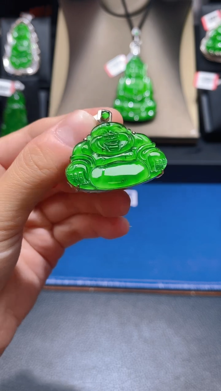 【闪购商品】翡翠颈饰未镶嵌天然A货翡翠W58