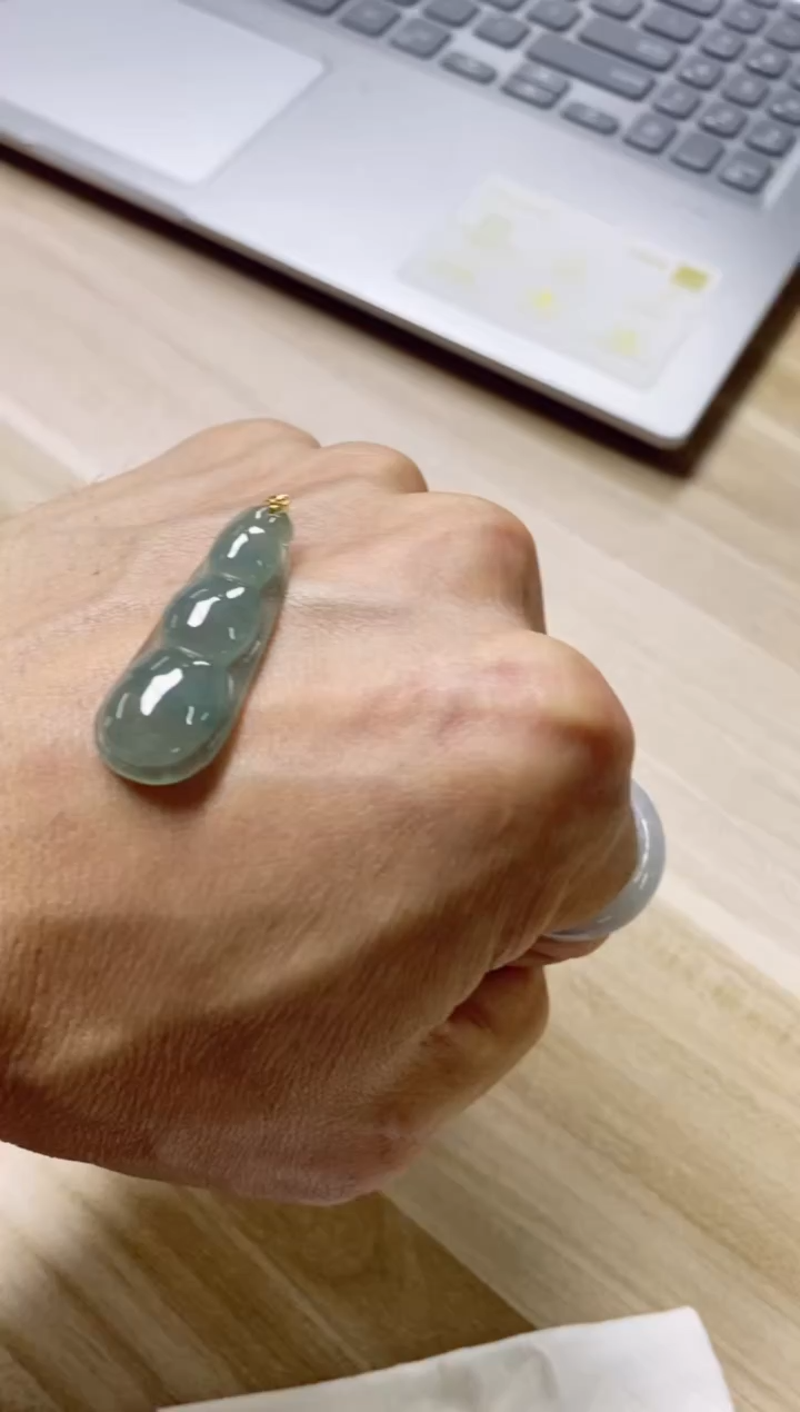 翡翠未镶嵌颈饰16天然缅甸翡翠A货分3单