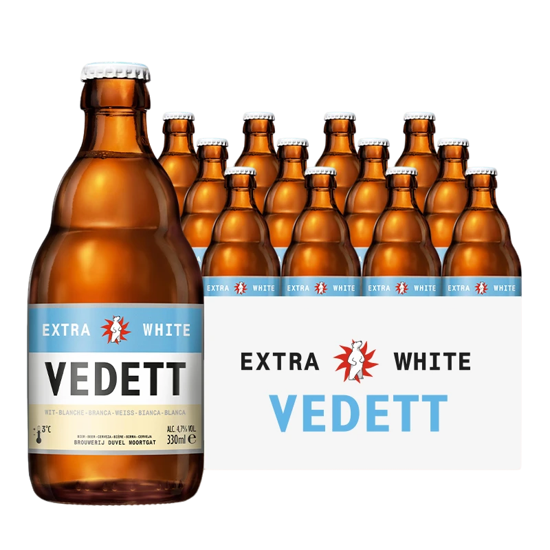 白熊啤酒小麦白 国产330ml*24瓶（整箱）白熊精酿啤酒次日达