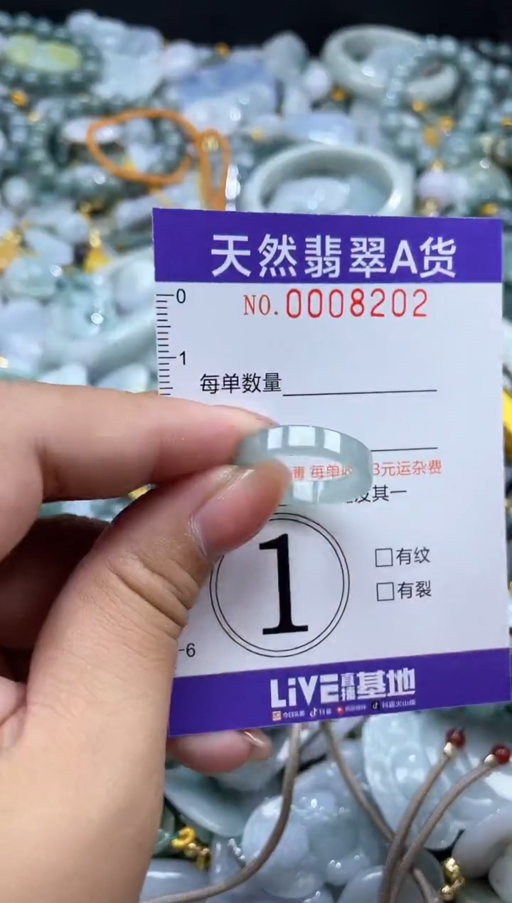 翡翠未镶嵌颈饰08202