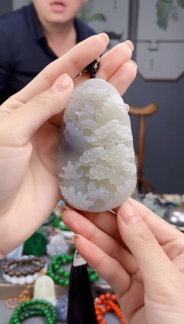 颈饰未镶嵌和田玉多样性发货拍一发一