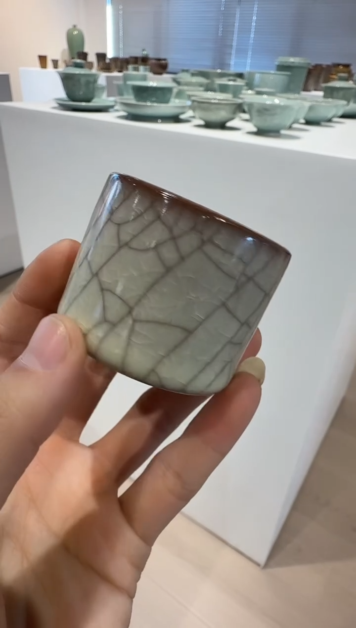 青瓷手工茶器包邮