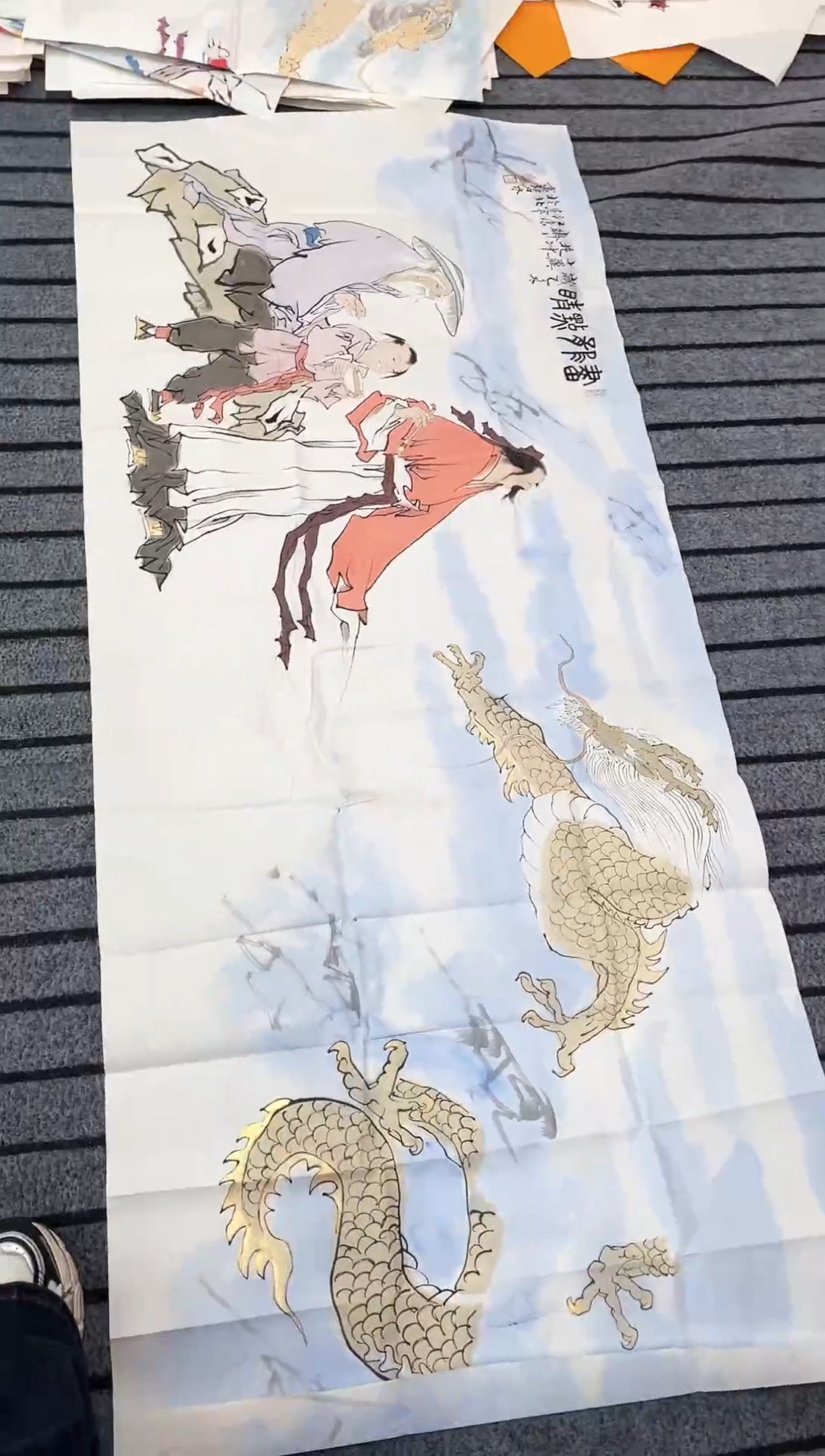 精品国画人物作品