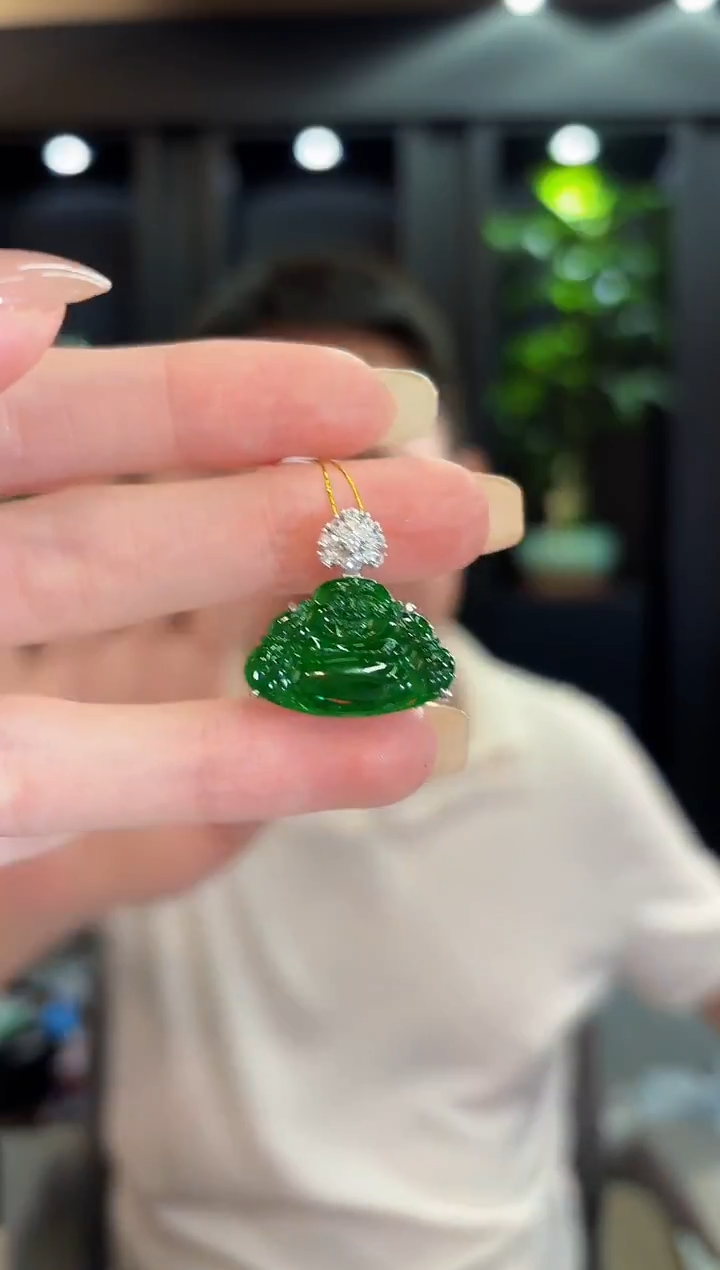 吊坠(不含链)未镶嵌翡翠 缅料A货/支持复检/一件