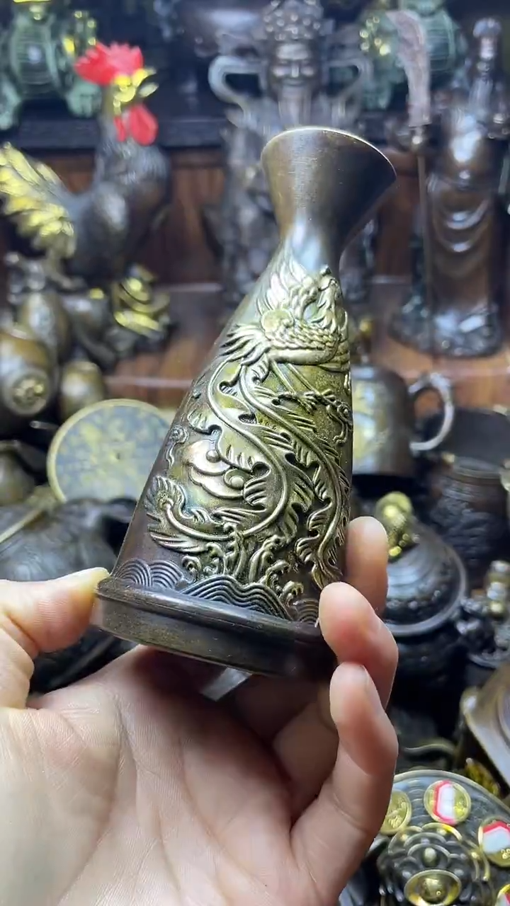 闪购链接，点击下单，有运费险，铜摆件