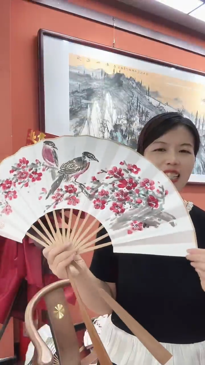 国画陈朝文/国画/扇面