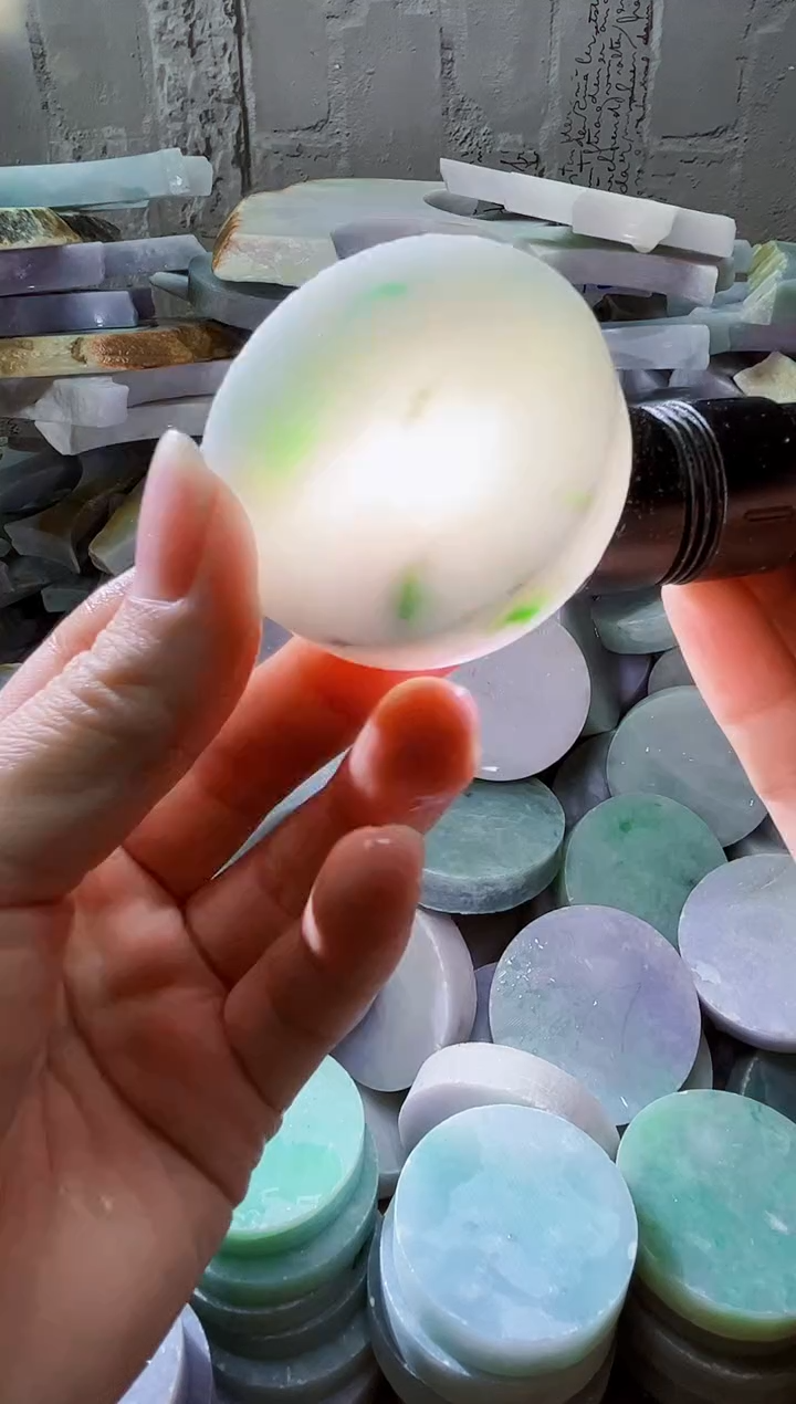 裸石翡翠天然翡翠A货古 南 569