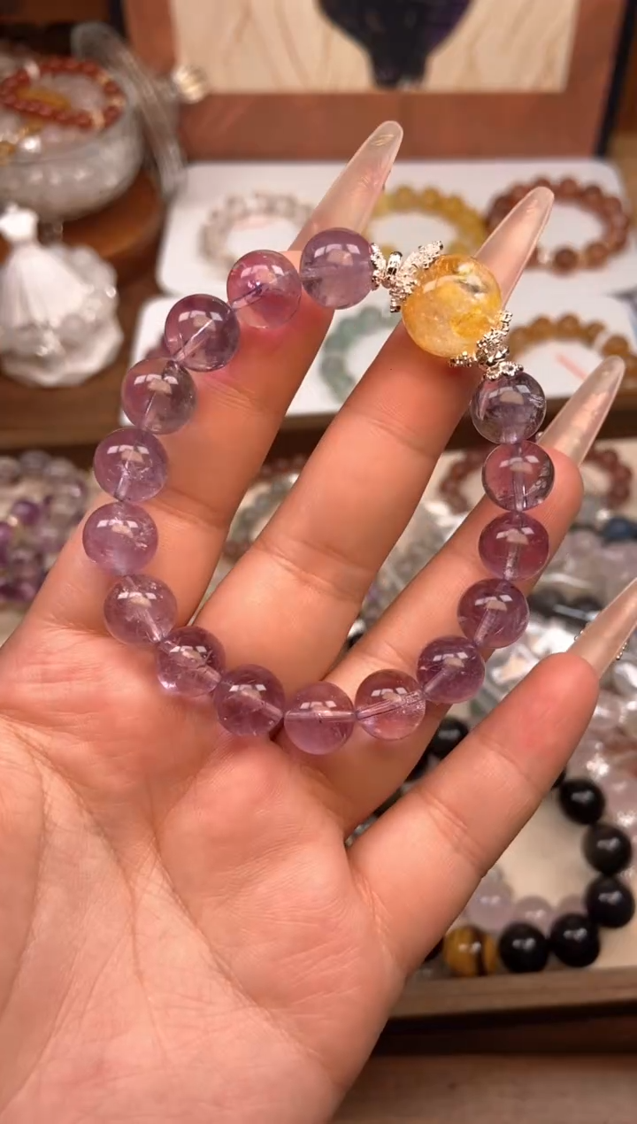 【闪购商品】水晶手链未镶嵌紫水晶