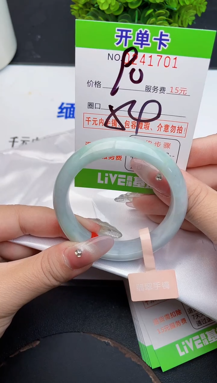 未镶嵌手镯翡翠01天然翡翠A货