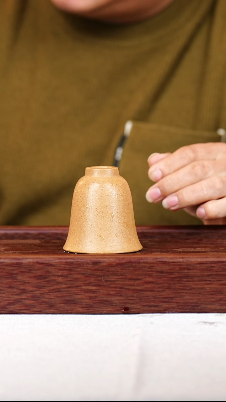 茶杯紫砂宜兴紫砂 手工闻香杯 黄降坡 约100CC