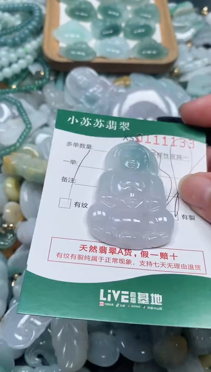 【闪购商品】翡翠颈饰未镶嵌闪购商品0111133