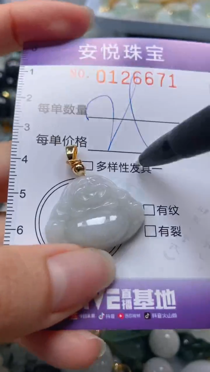 【闪购商品】翡翠颈饰未镶嵌闪购0126671