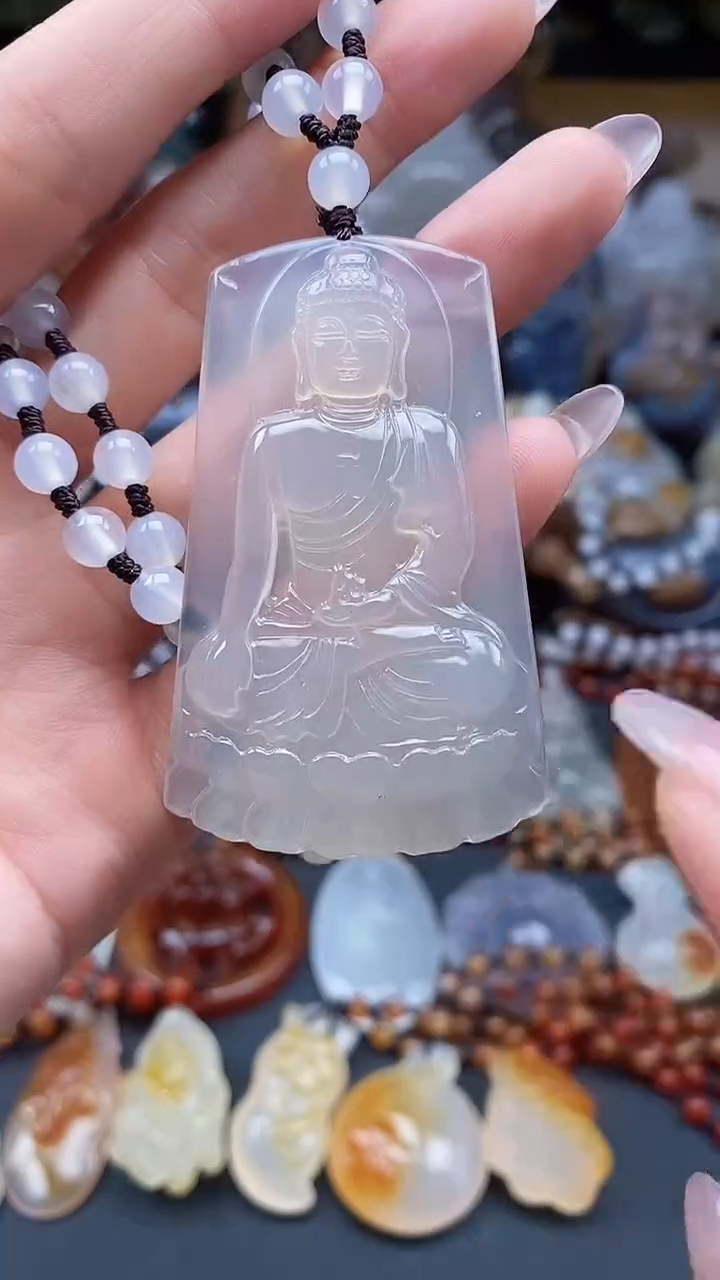 【闪购商品】玛瑙/玉髓颈饰未镶嵌dd