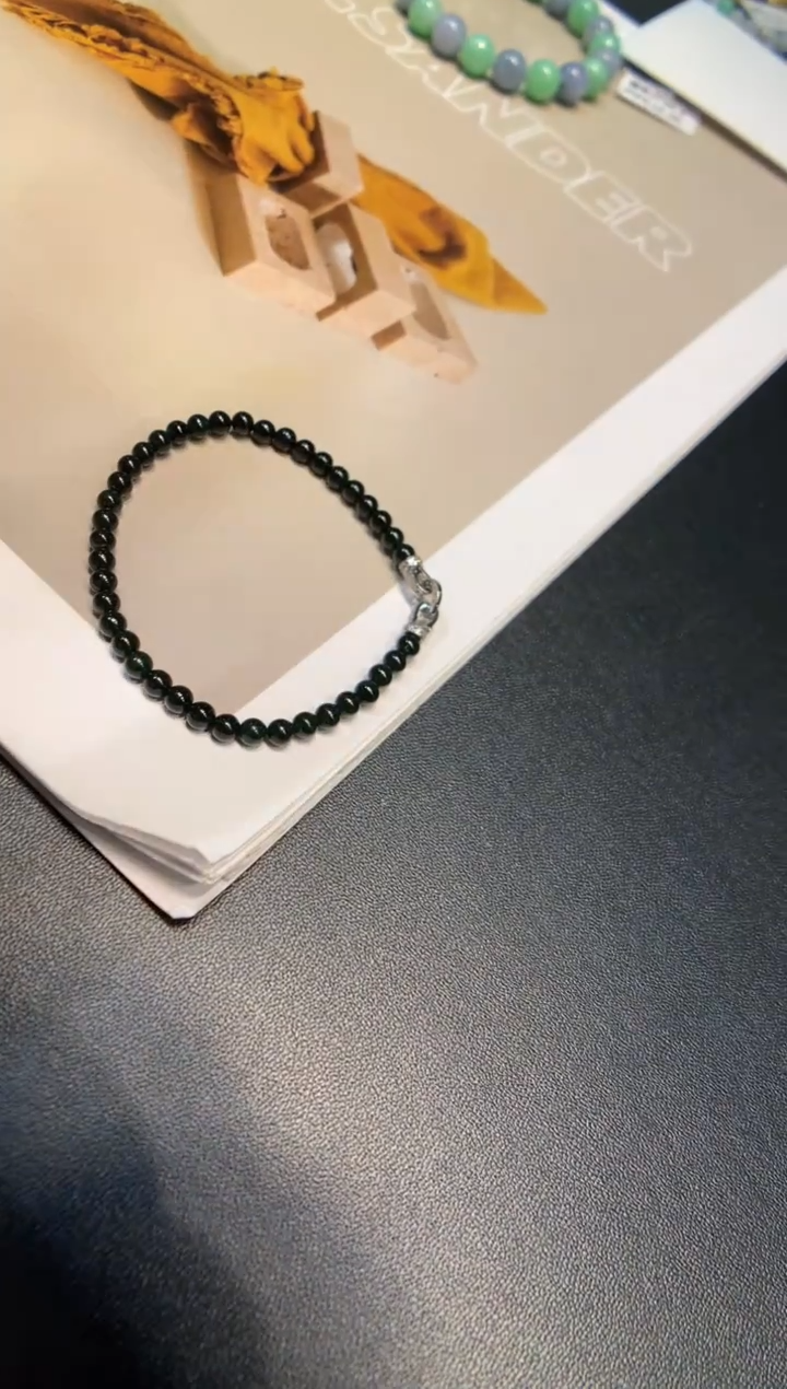 未镶嵌手串翡翠手串