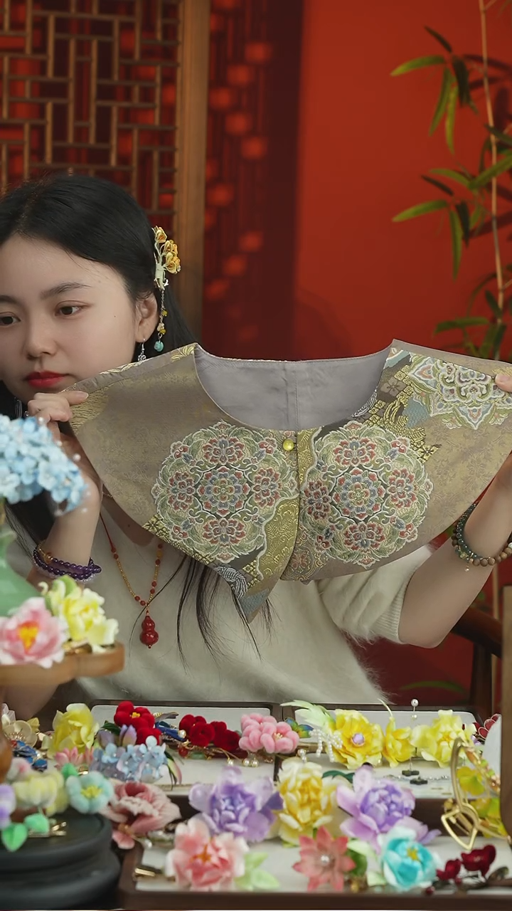 刺绣闪购纯手工非遗国风饰品