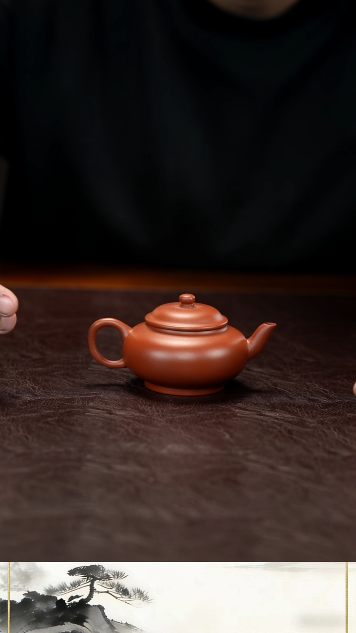 茶壶紫砂朱泥 内推 120cc